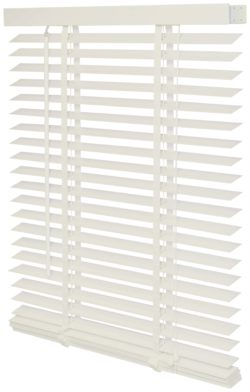 Intensions Wooden Venetian Blind 110x175cm - Chalk White.